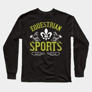 Equestrian Sports Long Sleeve T-Shirt